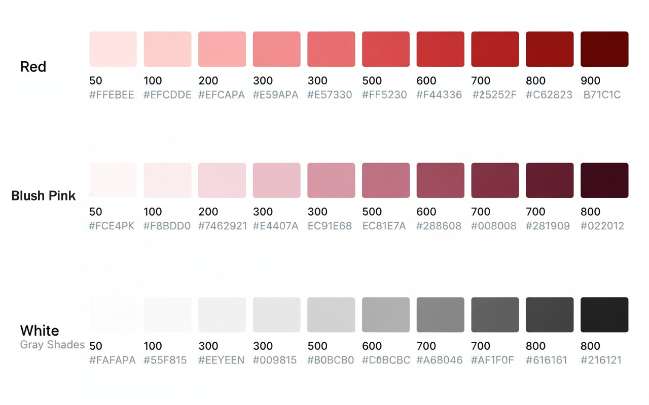 Siteppa color palette